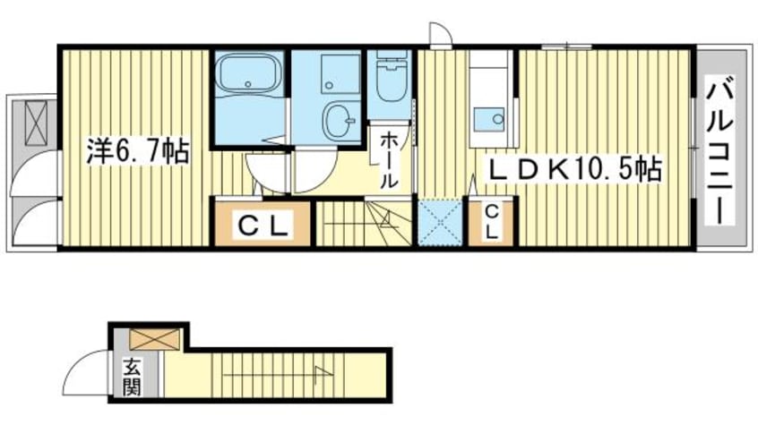 間取図 ノース・フィオーレ