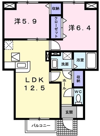 間取図 上の森ハウス