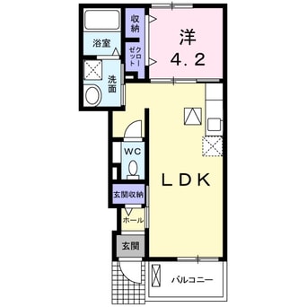 間取図 プランドール　Ⅱ