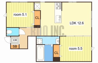 間取図 フルーレM