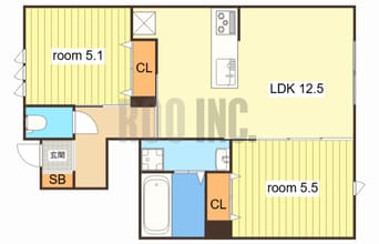間取図 フルーレM