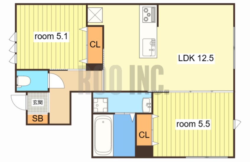 間取図 フルーレM