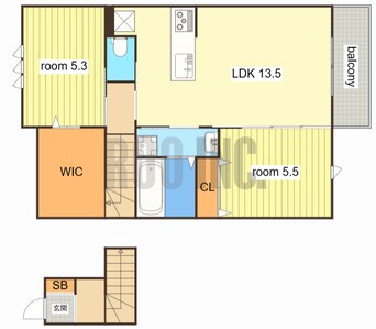 間取図 フルーレM