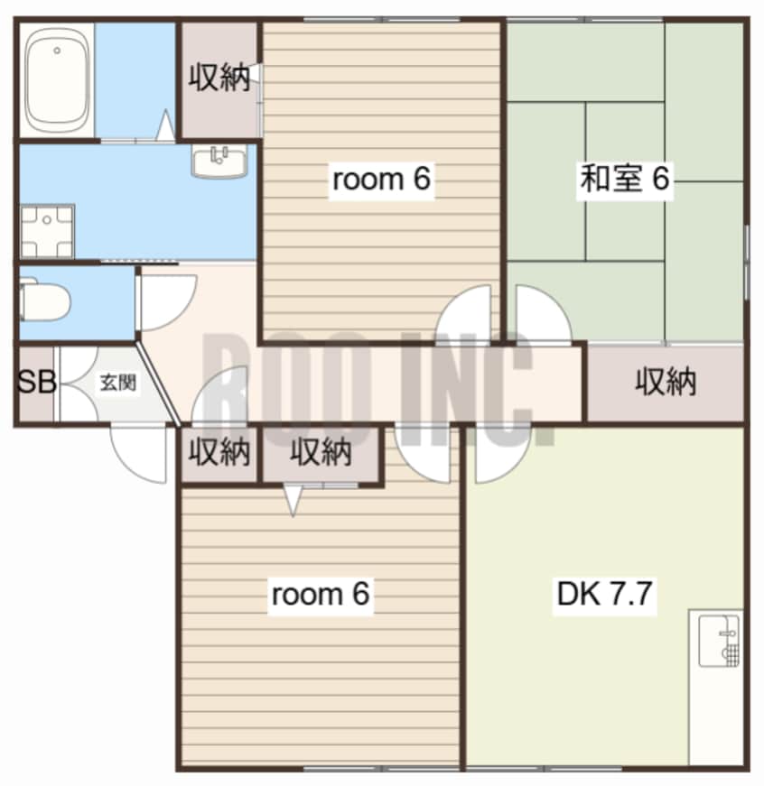 間取図 ＤＲけやき