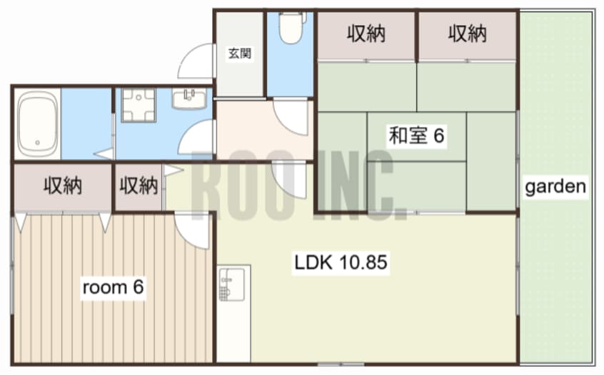 間取図 サンフレッチェM　A