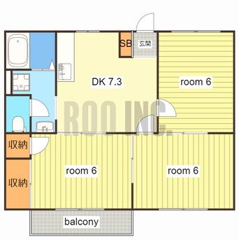 間取図 ノーブル安室