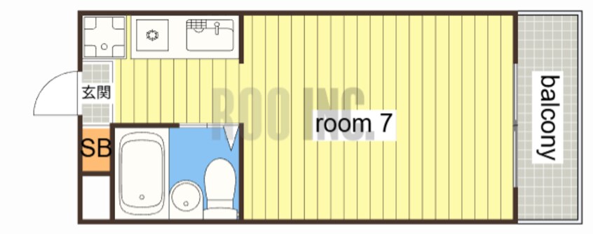間取図 ウイングス北平野