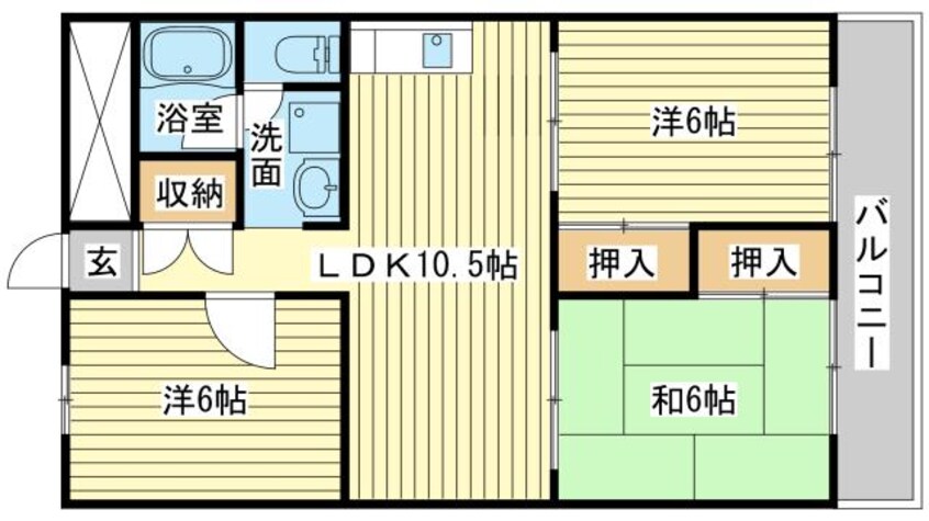 間取図 メゾンＭ