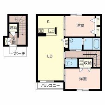 間取図 シャーメゾン西庄北