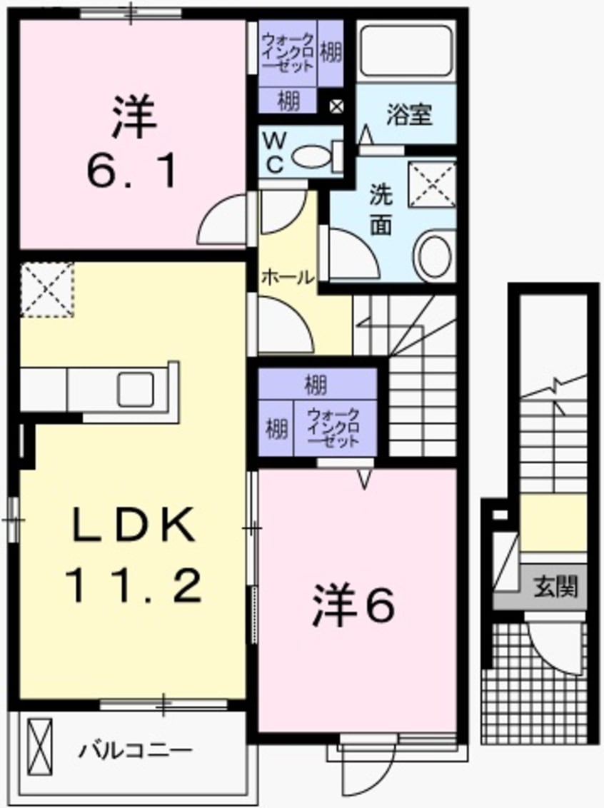 間取図 グランデ光祥１
