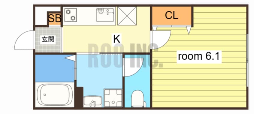 間取図 リープラス御着駅前Ⅱ