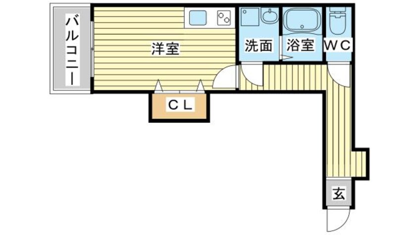 間取図 ヴィーナス英賀保