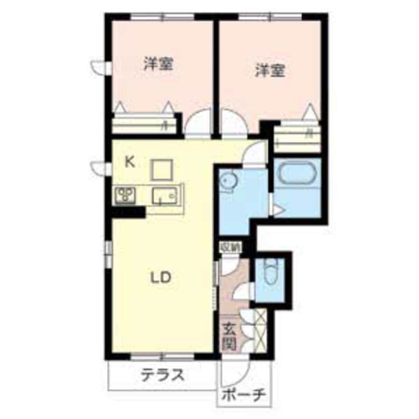 間取図 シャーメゾン青山北
