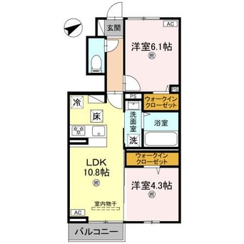 間取図 グランフェリーチェ