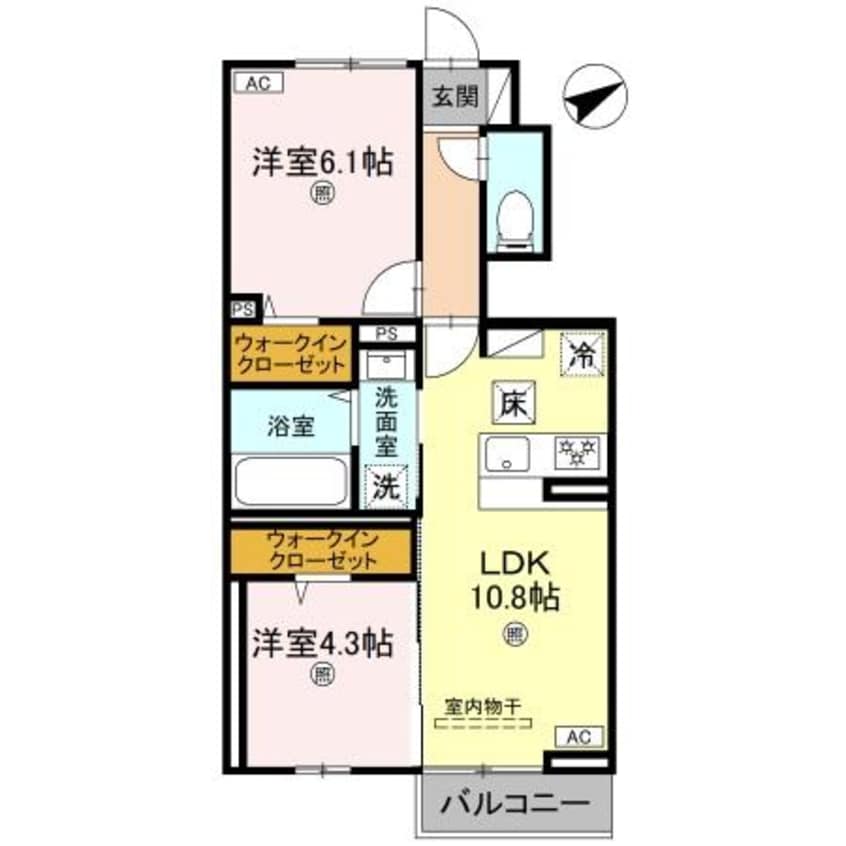 間取図 グランフェリーチェ