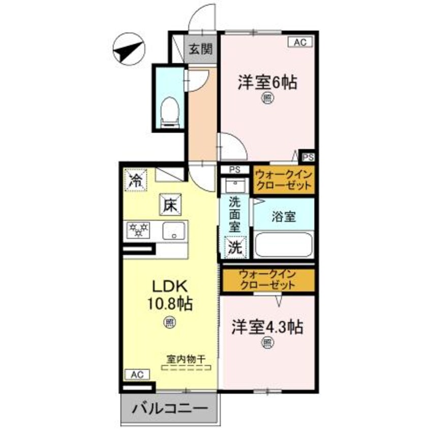 間取図 グランフェリーチェ