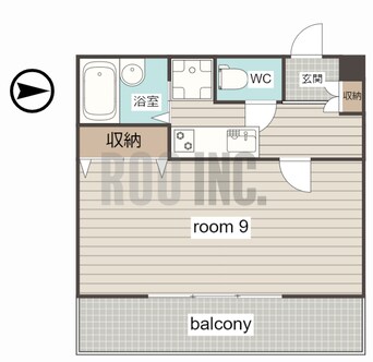 間取図 ヴィア・ラクティ（Via Lacty）