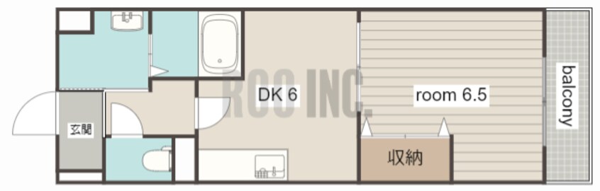 間取図 ノースエスペランサ