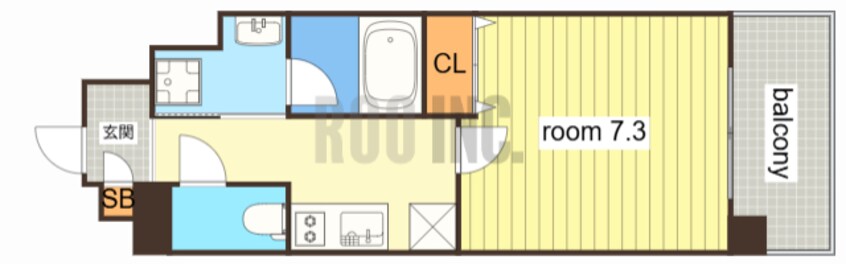 間取図 グランネクサス船橋町