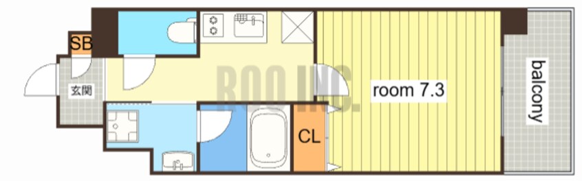 間取図 グランネクサス船橋町