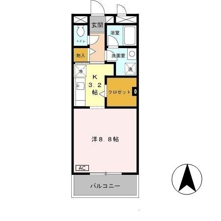 間取り図 フィオーレ北条