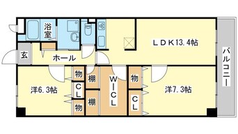 間取図 キャッスルコート福崎