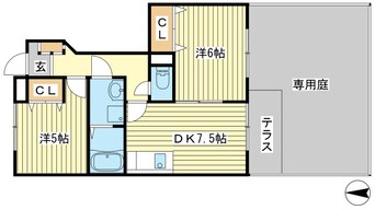 間取図 ポポラーレ・アイ・ロジュマン