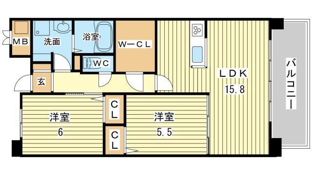 間取り図 ソルジェ・K