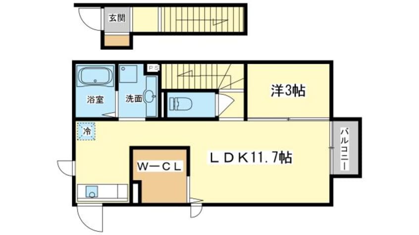 間取図 プラムコート