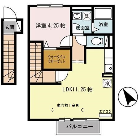 間取り図 モダンコート英賀西