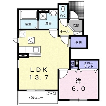 間取図 コンコルディア　赤穂　Ⅰ