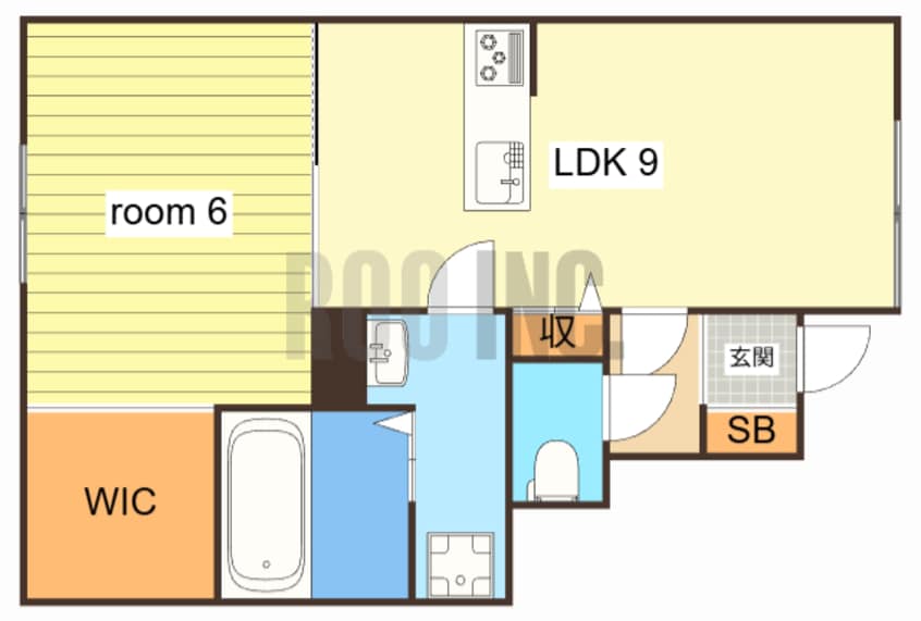 間取図 Rin bloom（リン・ブルーム）