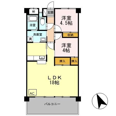 間取り図 ロゼオ パラッツオ