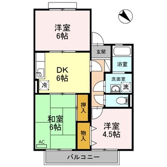 間取図 ライフピア・新町