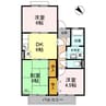 ライフピア・新町 3DKの間取り