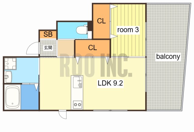 間取り図 ラグーナ坂元