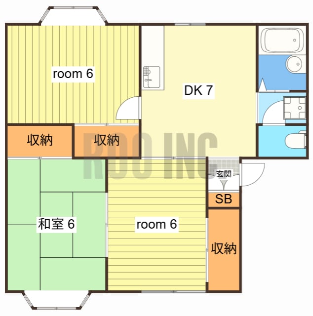 間取り図 サンコート広畑