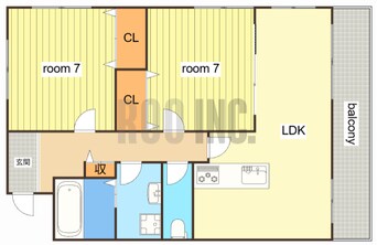 間取図 高島ビル