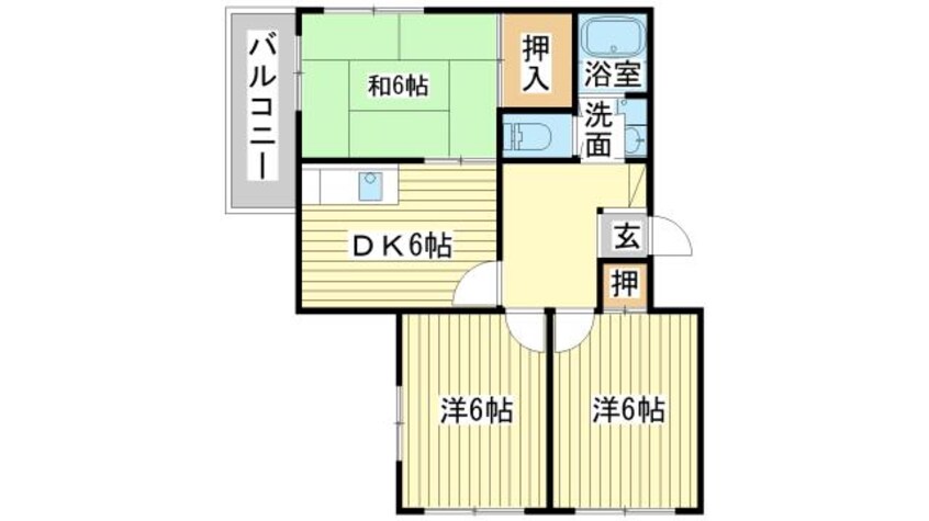 間取図 イーストハイツ