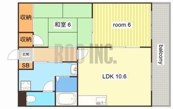 間取図 アルコ・ラ・カーサ町坪