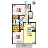 アリエッタ 2LDKの間取り