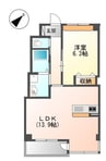 グランチェスタ 1LDKの間取り