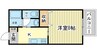 アヴニール今宿 1Rの間取り