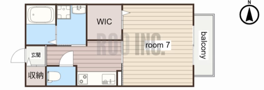 間取図 アムール姫路南