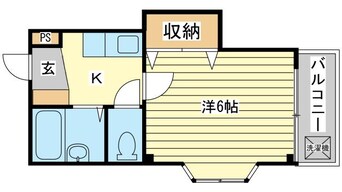間取図 ビレッジ中島