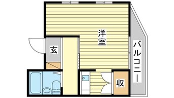 間取図 ラフィーネ北八代