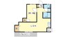 白浜駅西マンション 1LDKの間取り