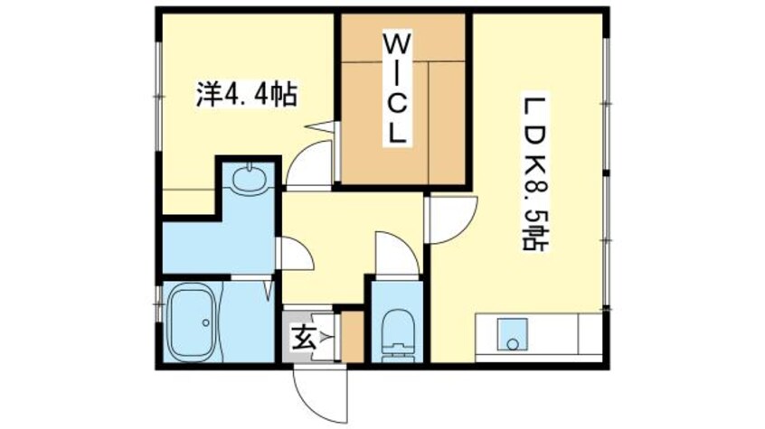 間取図 岡崎コーポ