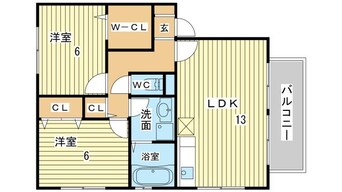 間取図 ウィルモア熊見