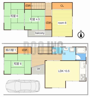 間取図 太子町福地戸建